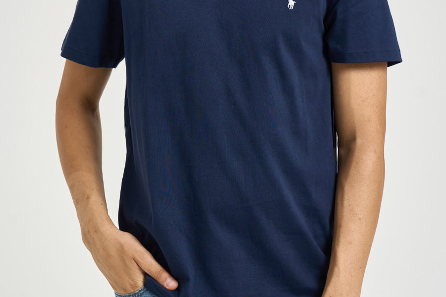 T-shirt uomo girocollo blu 714844756 007 RALPH LAUREN 