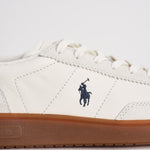 Sneakers uomo in suede bianco 809973701 005 RALPH LAUREN 