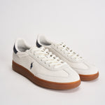 Sneakers uomo in suede bianco 809973701 005 RALPH LAUREN 