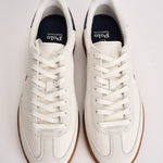 Sneakers uomo in suede bianco 809973701 005 RALPH LAUREN 