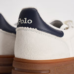 Sneakers uomo in suede bianco 809973701 005 RALPH LAUREN 