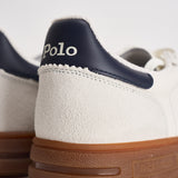 Sneakers uomo in suede bianco 809973701 005 RALPH LAUREN 