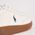 Sneakers uomo in suede bianco 809973701 005 RALPH LAUREN 