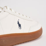 Sneakers uomo in suede bianco 809973701 005 RALPH LAUREN 