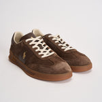 Sneakers uomo in suede marroni 809973707 001 RALPH LAUREN 