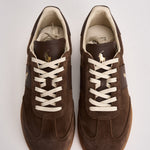 Sneakers uomo in suede marroni 809973707 001 RALPH LAUREN 