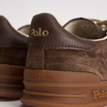 Sneakers uomo in suede marroni 809973707 001 RALPH LAUREN 