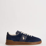 Sneakers uomo in suede blu 809973707 002 RALPH LAUREN 