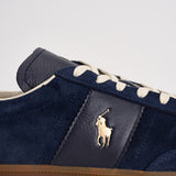 Sneakers uomo in suede blu 809973707 002 RALPH LAUREN 