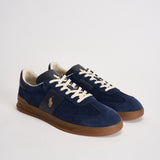 Sneakers uomo in suede blu 809973707 002 RALPH LAUREN 