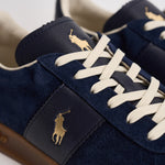 Sneakers uomo in suede blu 809973707 002 RALPH LAUREN 