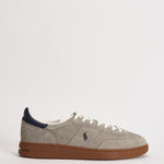 Sneakers uomo in suede grigio 809P09753 004 RALPH LAUREN 