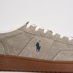 Sneakers uomo in suede grigio 809P09753 004 RALPH LAUREN 