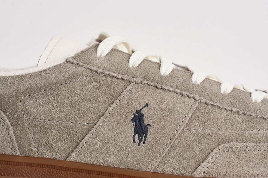 Sneakers uomo in suede grigio 809P09753 004 RALPH LAUREN 