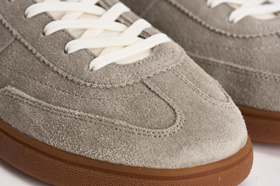 Sneakers uomo in suede grigio 809P09753 004 RALPH LAUREN 