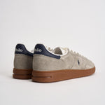 Sneakers uomo in suede grigio 809P09753 004 RALPH LAUREN 