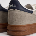 Sneakers uomo in suede grigio 809P09753 004 RALPH LAUREN 