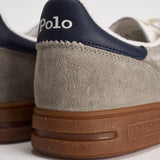 Sneakers uomo in suede grigio 809P09753 004 RALPH LAUREN 