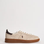 Sneakers uomo in suede beige 809P09753 005 RALPH LAUREN 