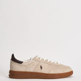 Sneakers uomo in suede beige 809P09753 005 RALPH LAUREN 