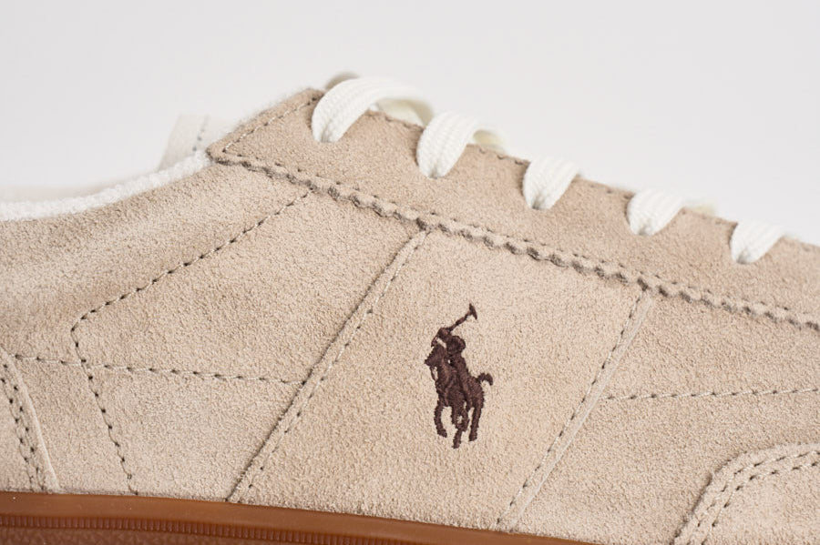 Sneakers uomo in suede beige 809P09753 005 RALPH LAUREN 