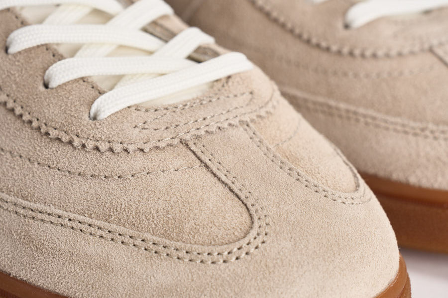 Sneakers uomo in suede beige 809P09753 005 RALPH LAUREN 