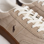 Sneakers uomo in suede beige 809P09753 005 RALPH LAUREN 