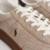 Sneakers uomo in suede beige 809P09753 005 RALPH LAUREN 