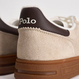 Sneakers uomo in suede beige 809P09753 005 RALPH LAUREN 