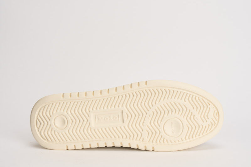 Sneakers uomo RLite Court in suede marroni 809P15729 001 RALPH LAUREN 