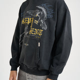 Felpa uomo con cappuccio antracite MLM101185 WASHEDBLACK REPRESENT 
