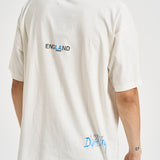 T-shirt uomo con stampa panna MLM101188 FLATWHITE REPRESENT 