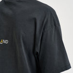 T-shirt uomo con stampa nera MLM101188 WASHEDBLACK REPRESENT 