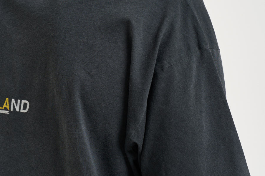T-shirt uomo con stampa nera MLM101188 WASHEDBLACK REPRESENT 