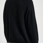 Maglia uomo girocollo nera MLM101197 BLACK REPRESENT 
