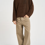 Maglia uomo girocollo marrone MLM101197 CHOCOLATE REPRESENT 