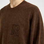 Maglia uomo girocollo marrone MLM101197 CHOCOLATE REPRESENT 