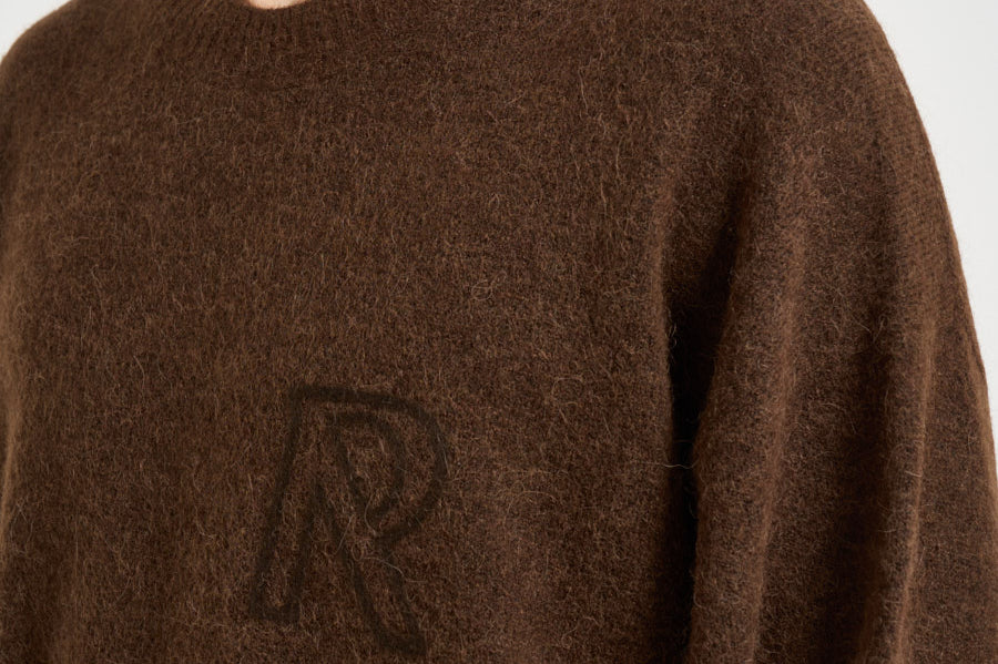 Maglia uomo girocollo marrone MLM101197 CHOCOLATE REPRESENT 