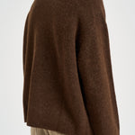Maglia uomo girocollo marrone MLM101197 CHOCOLATE REPRESENT 
