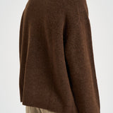 Maglia uomo girocollo marrone MLM101197 CHOCOLATE REPRESENT 