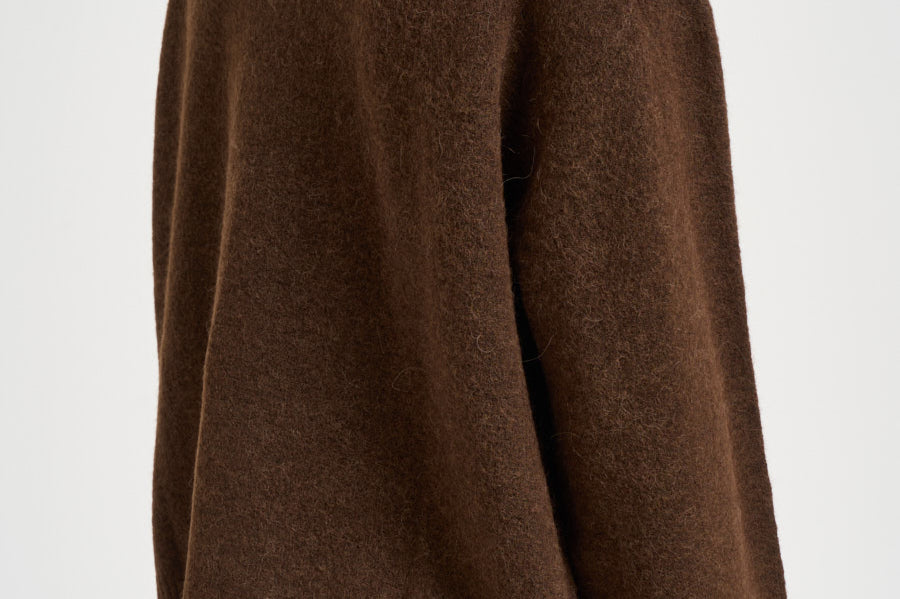 Maglia uomo girocollo marrone MLM101197 CHOCOLATE REPRESENT 