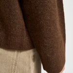 Maglia uomo girocollo marrone MLM101197 CHOCOLATE REPRESENT 
