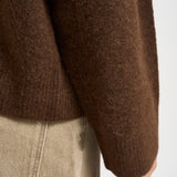 Maglia uomo girocollo marrone MLM101197 CHOCOLATE REPRESENT 