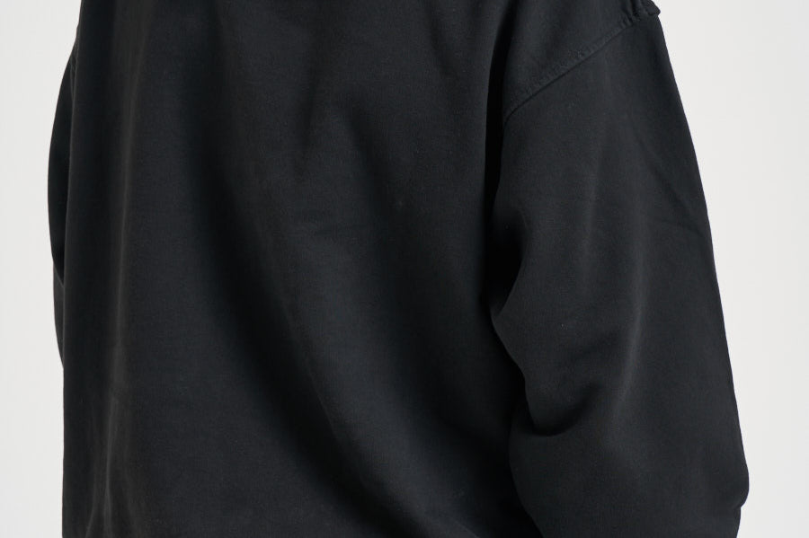 Felpa uomo vintage con stampa grigio scuro MLM41134 BLACK REPRESENT 
