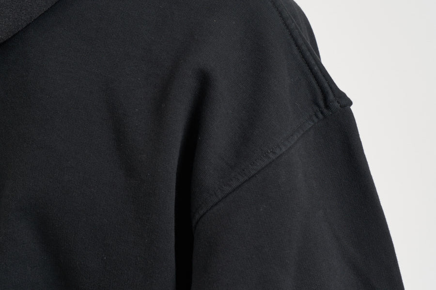 Felpa uomo vintage con stampa grigio scuro MLM41134 BLACK REPRESENT 