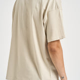 T-shirt uomo con stampa panna MLM41135 WHITE REPRESENT 