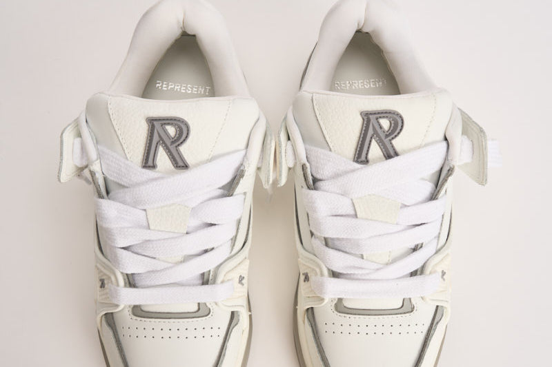 Sneakers uomo Studio bianca e grigia MLM9754 WHITEGREY REPRESENT 