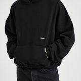 Felpa uomo con cappuccio nera OCM100041 BLACK REPRESENT 
