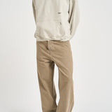 Felpa uomo con cappuccio grigio chiaro mélange OCM100041 CRIMEARL REPRESENT 