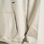 Felpa uomo con cappuccio grigio chiaro mélange OCM100041 CRIMEARL REPRESENT 